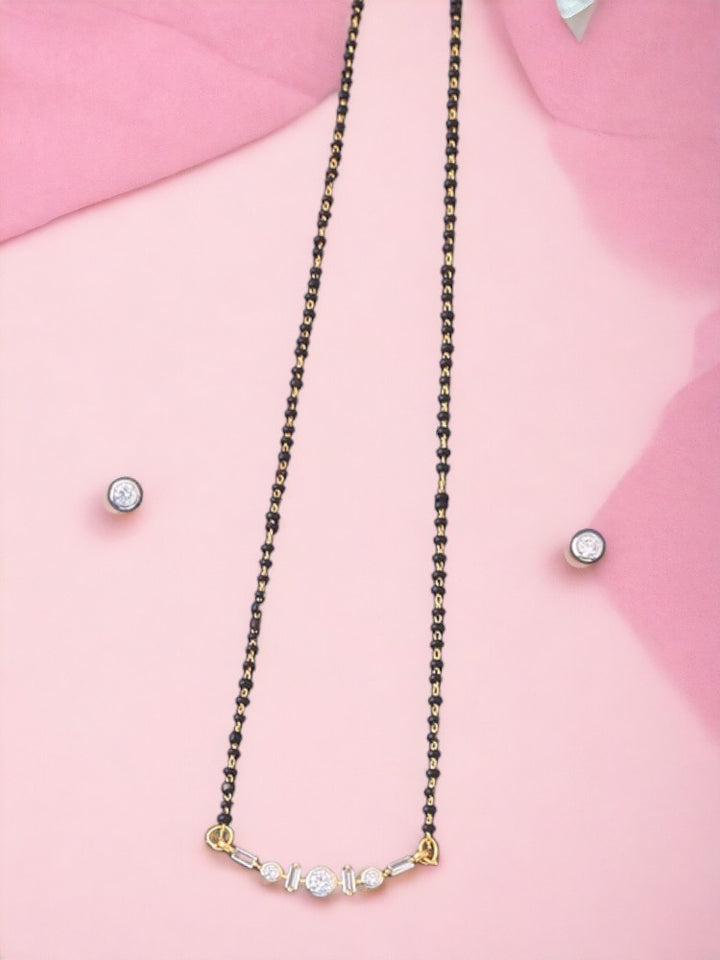 Golden Polissena Mangalsutra Set