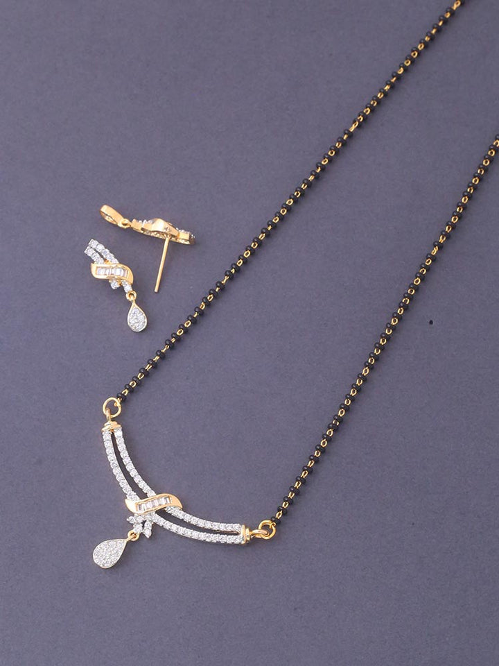 Golden Polymnia Mangalsutra Set