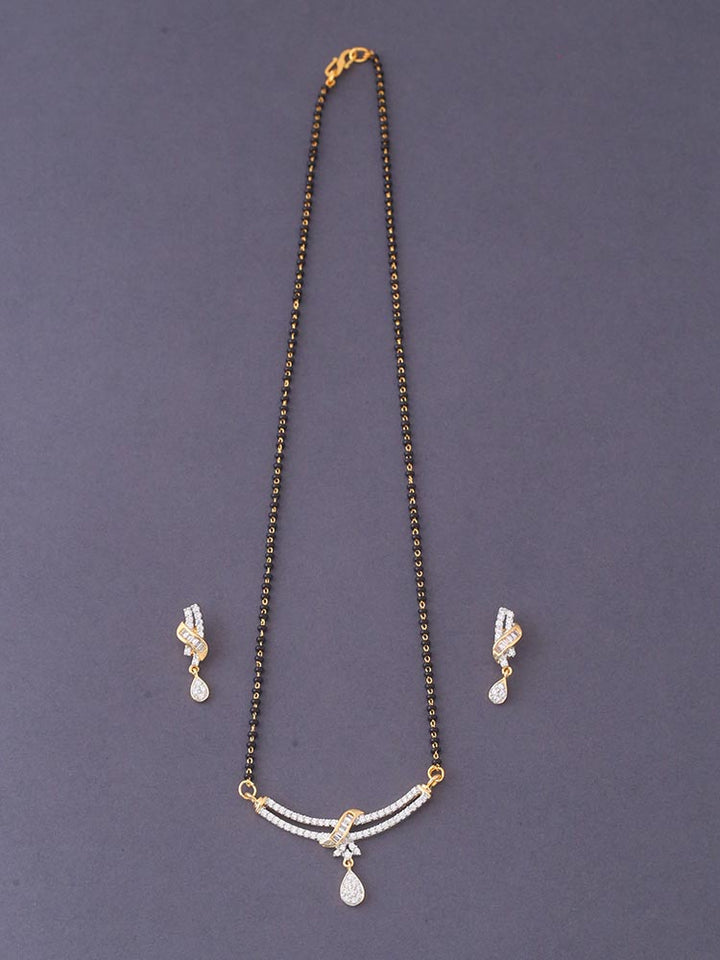 Golden Polymnia Mangalsutra Set