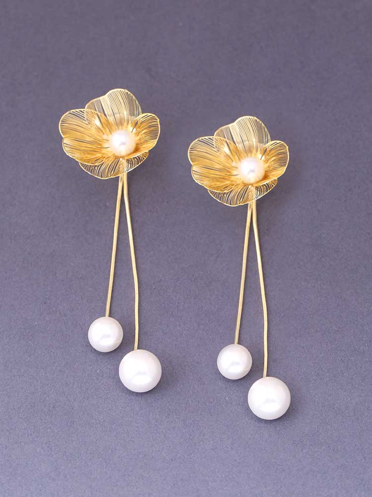 Golden Rainah danglers