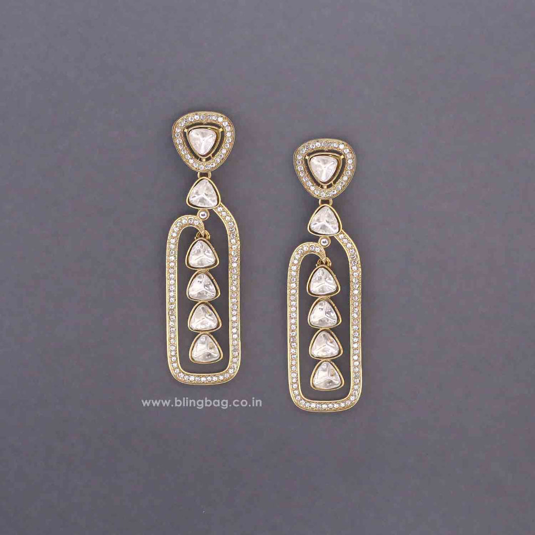 Golden Rajshree Danglers