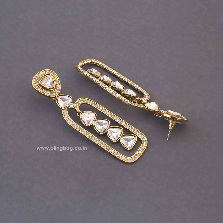 Golden Rajshree Danglers