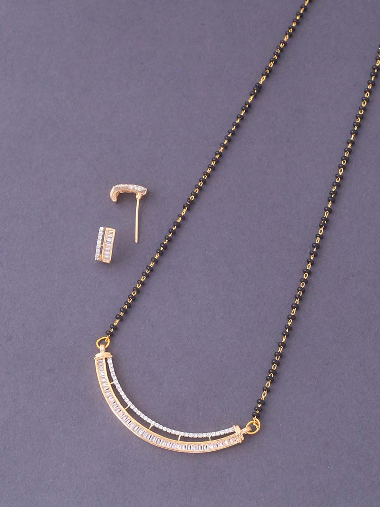 Golden Raluca Mangalsutra Set