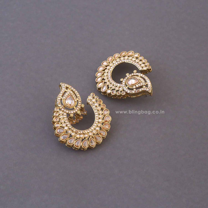 Golden Rasika Studs