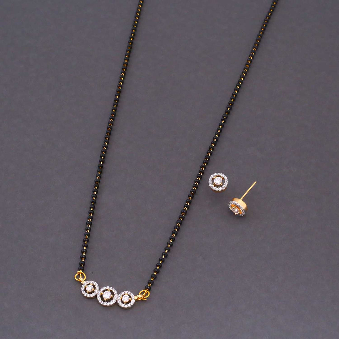 Golden Reagan Mangalsutra Set