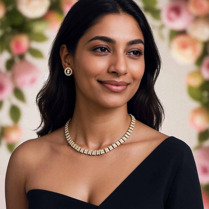 Golden Renate Victorian Jewellery Set - New Arrival