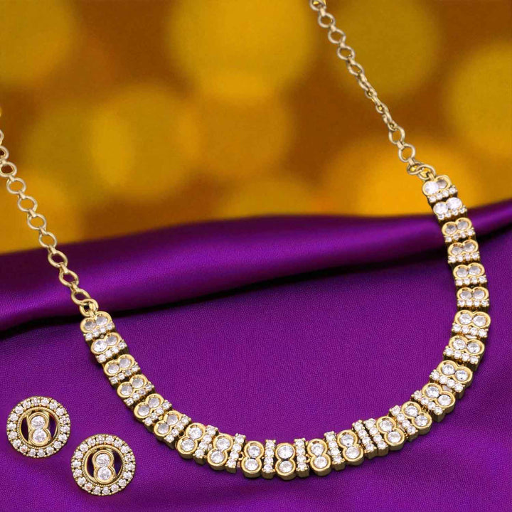 Golden Renate Victorian Jewellery Set - New Arrival