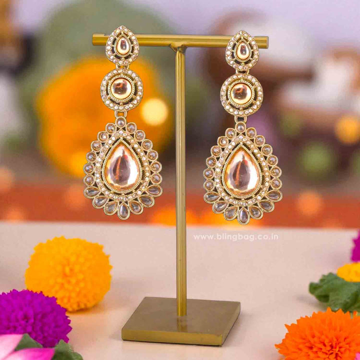 Golden Reshma Danglers