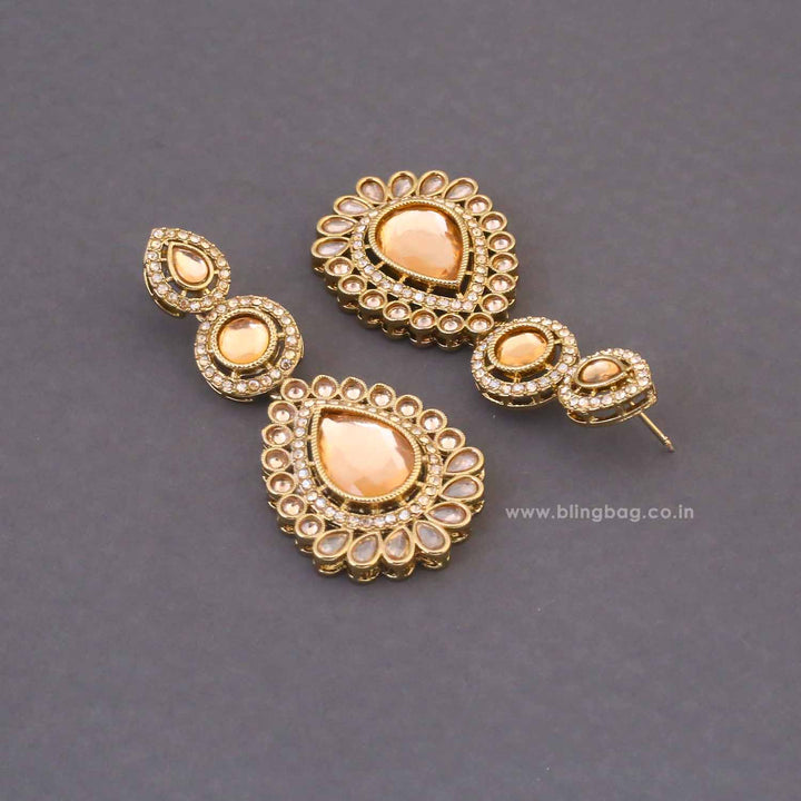 Golden Reshma Danglers