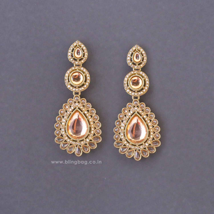 Golden Reshma Danglers