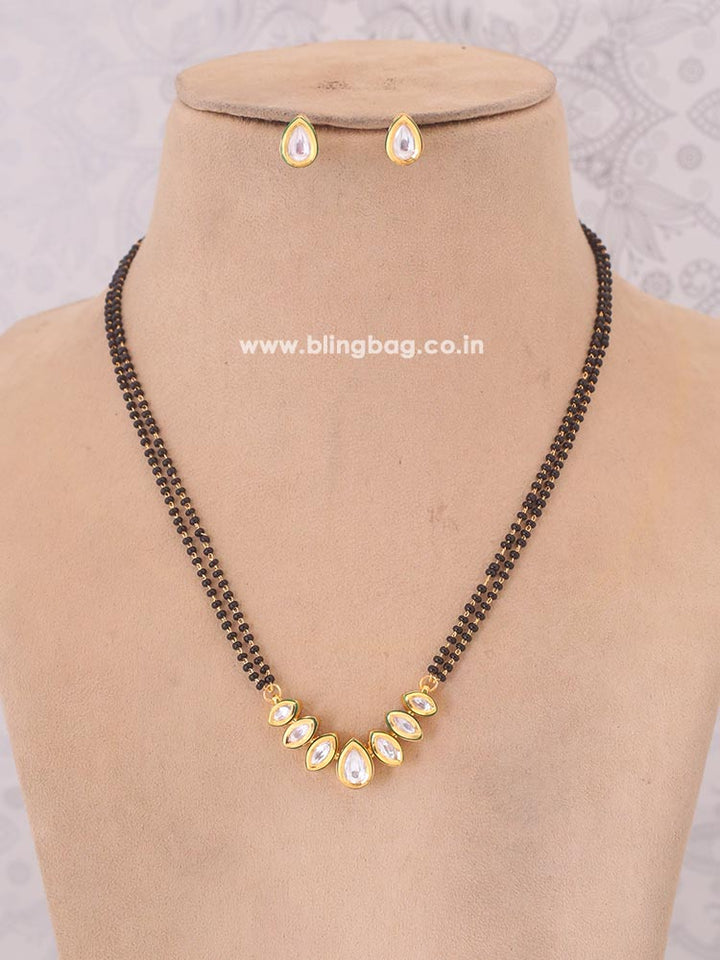 Golden Rima Mangalsutra Set
