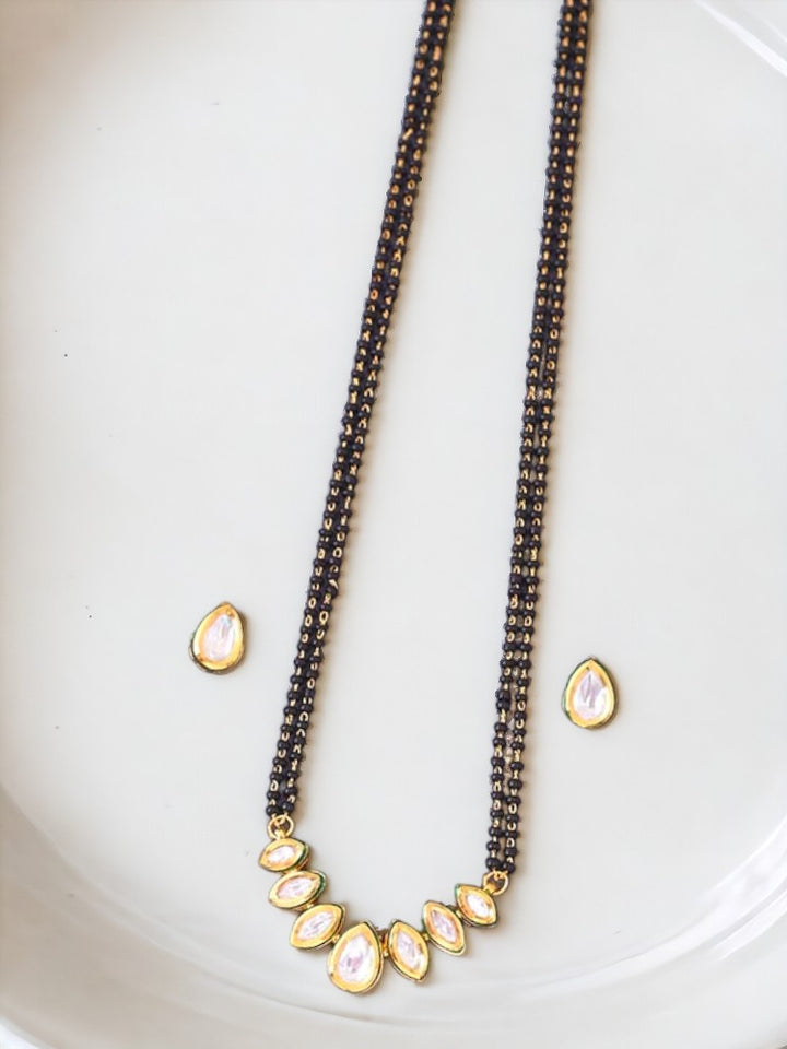 Golden Rima Mangalsutra Set