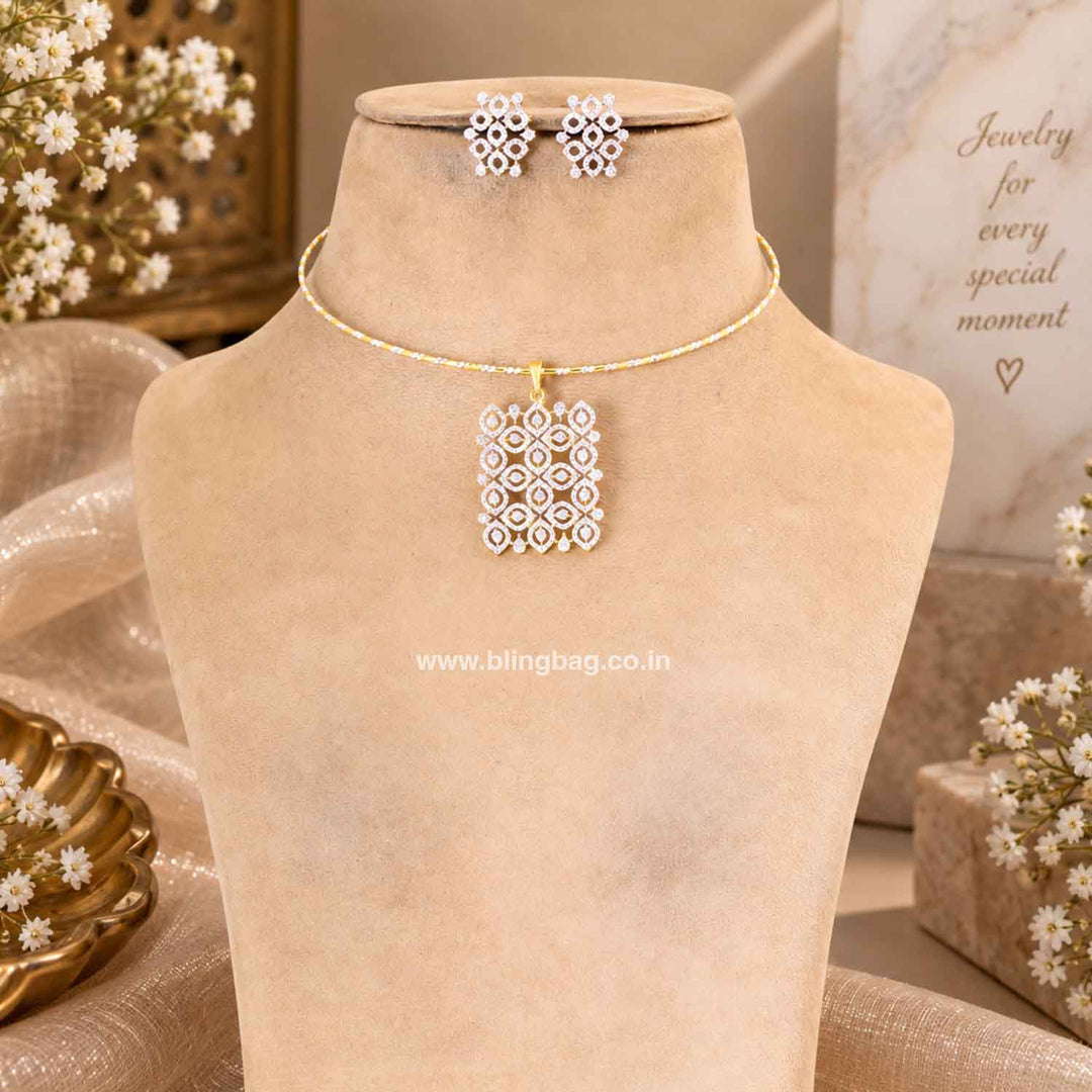 Golden Rohi Pendant Set