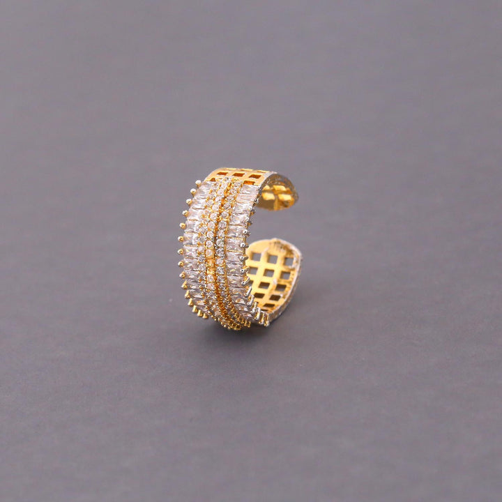 Golden Roksana Adjustable Ring