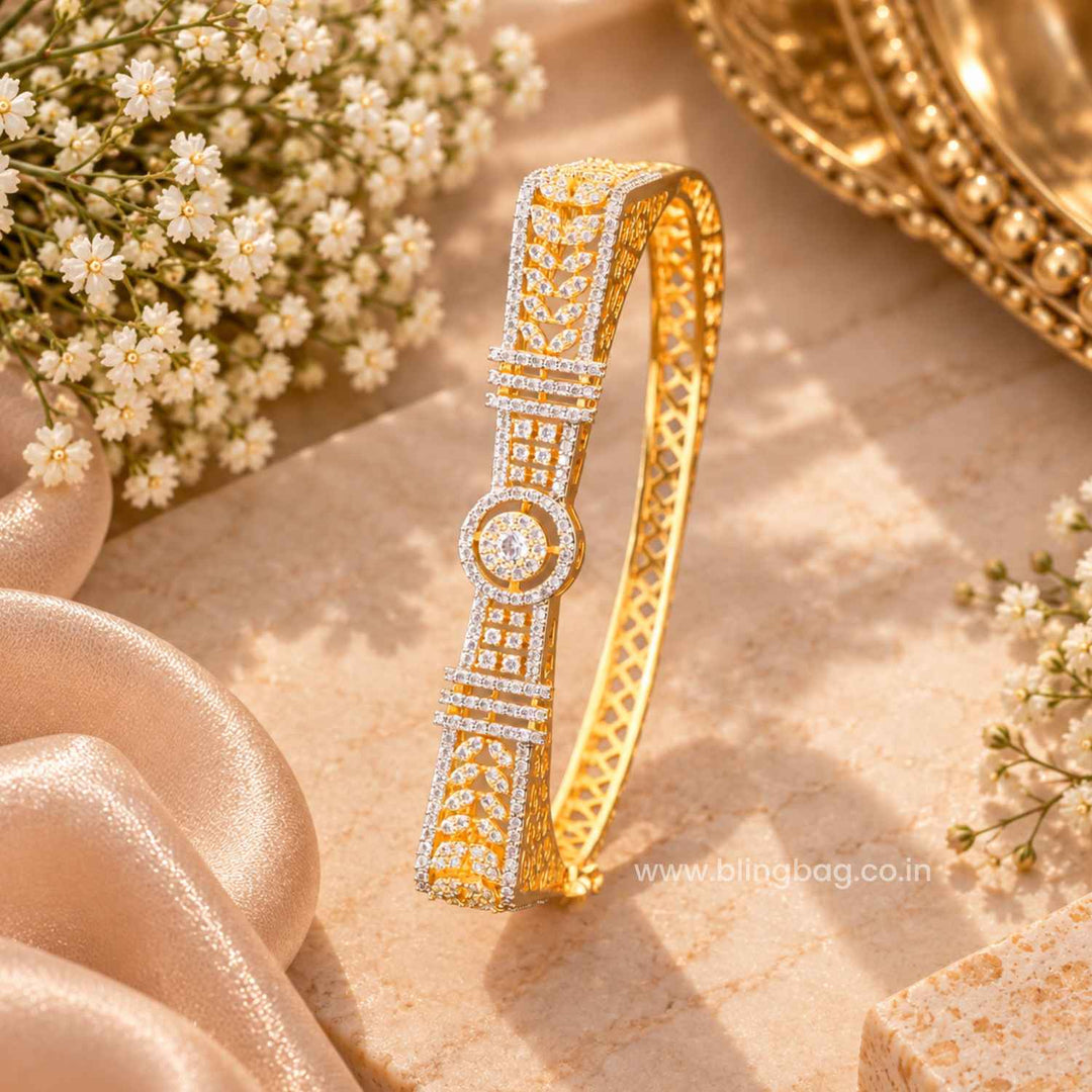Golden Roxie Zirconia Bracelet