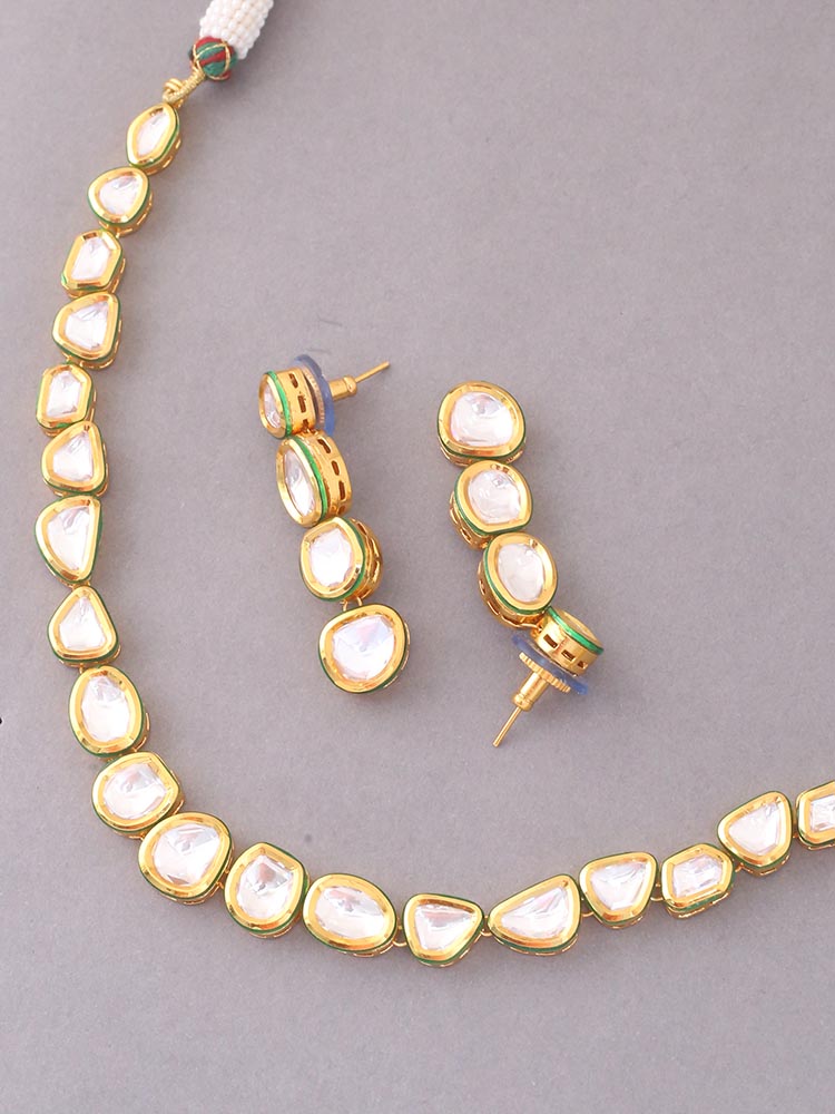 Golden Ruchi Jewellery Set