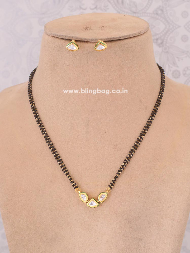 Golden Rukhsar Mangalsutra Set