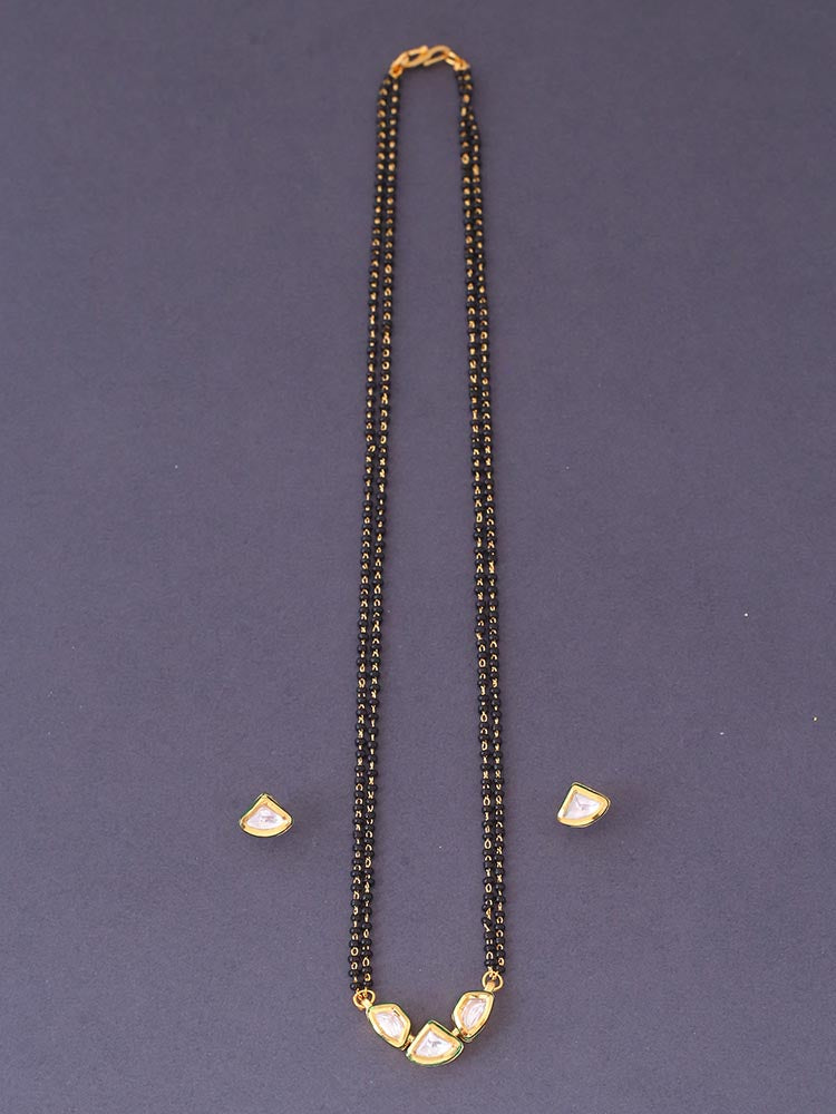 Golden Rukhsar Mangalsutra Set