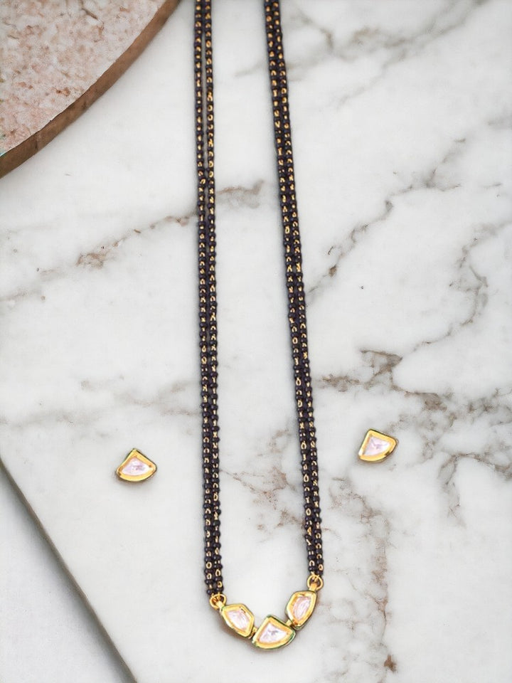 Golden Rukhsar Mangalsutra Set