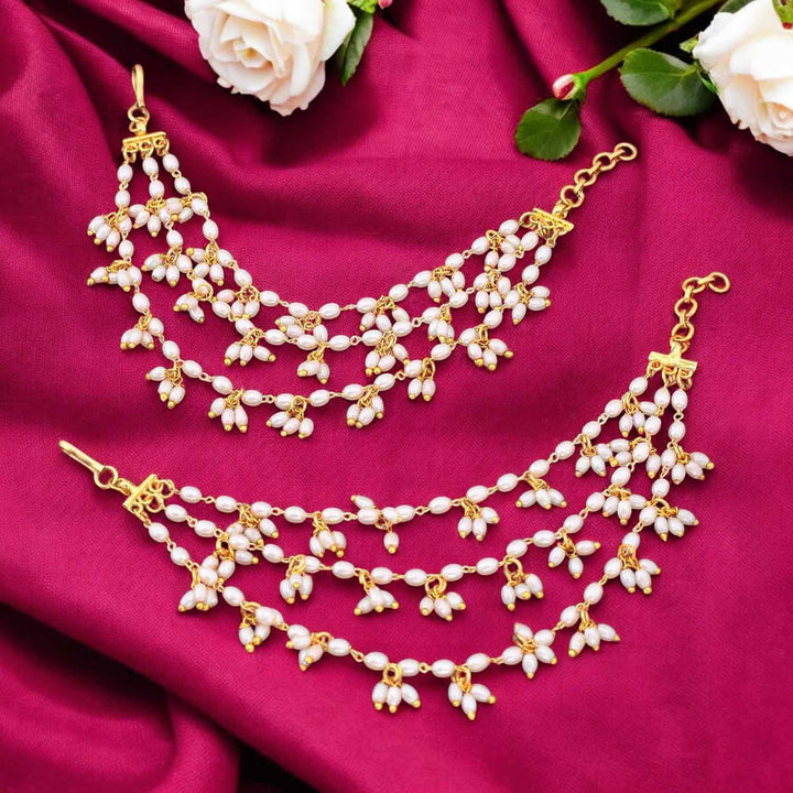 Golden Ruvya Antique Ear Chain