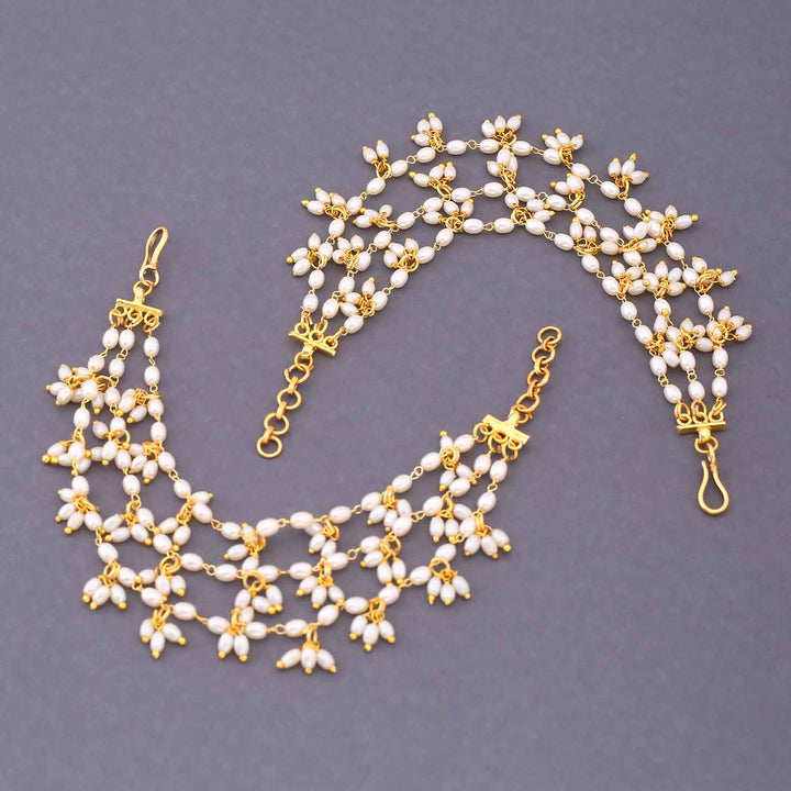 Golden Ruvya Antique Ear Chain