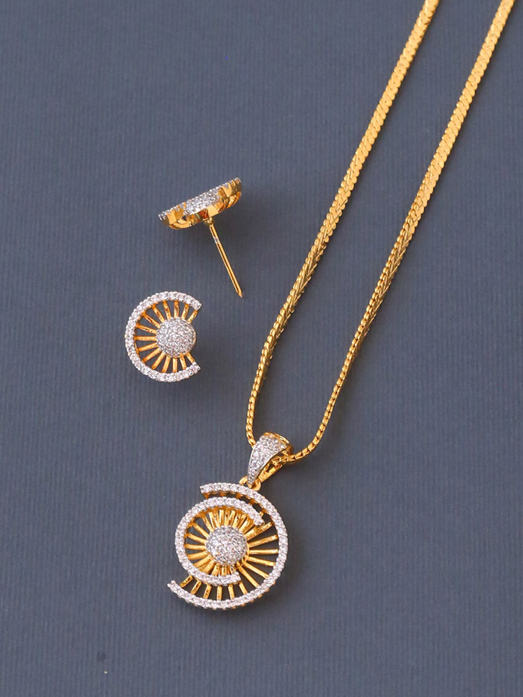 Golden Rylee Pendant Set