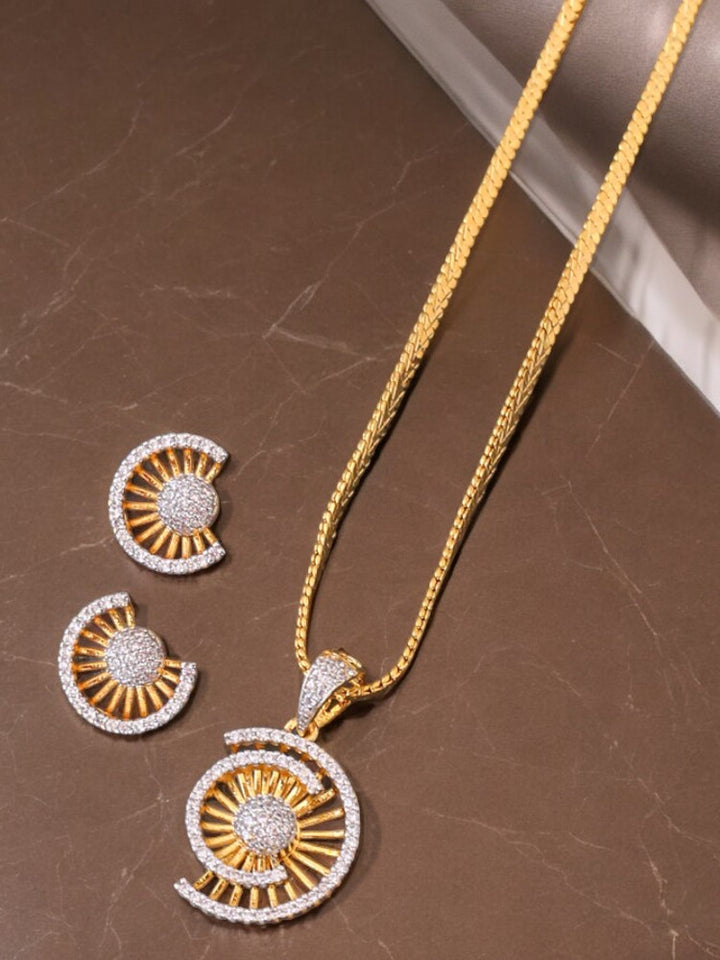 Golden Rylee Pendant Set