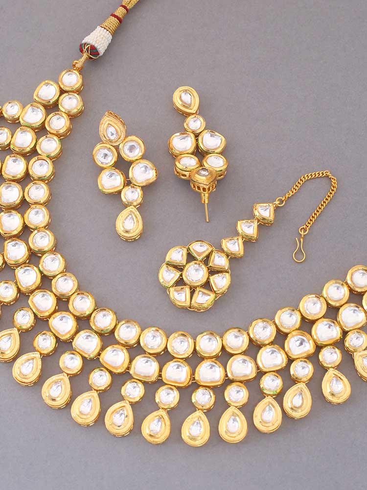 Golden Sadie Jewellery Set