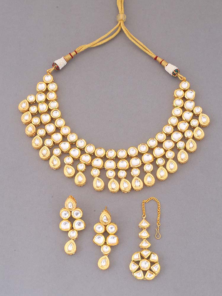 Golden Sadie Jewellery Set