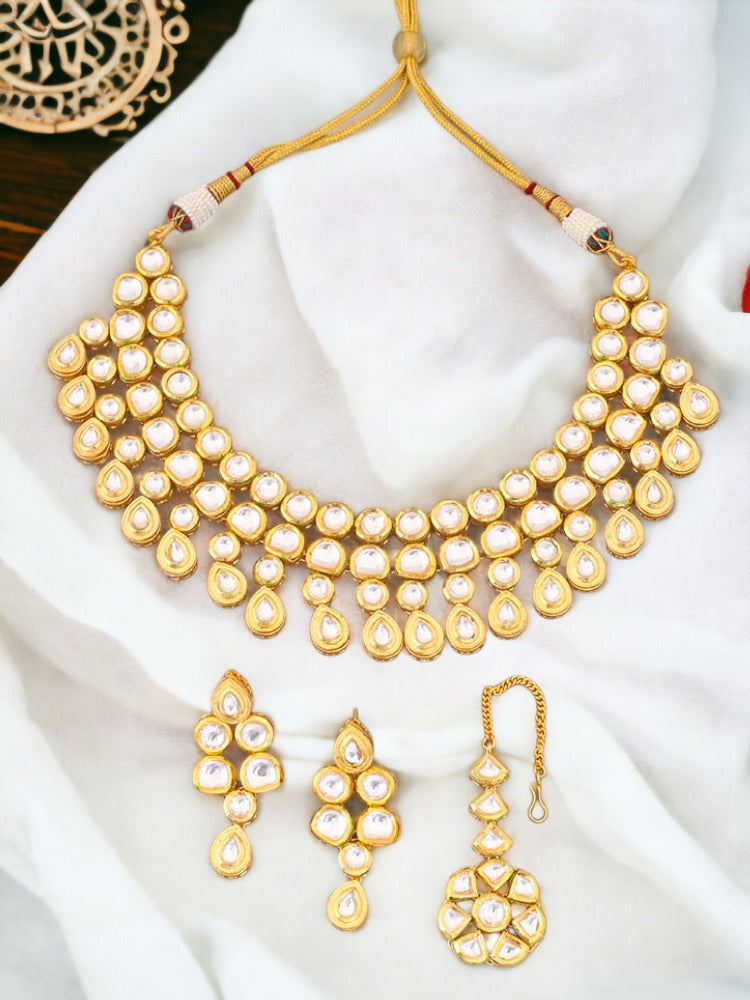 Golden Sadie Jewellery Set