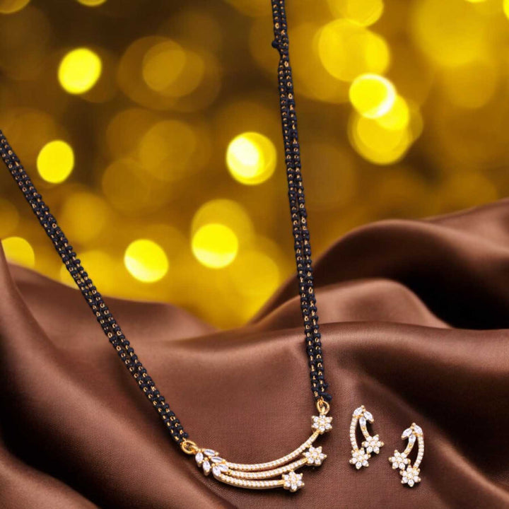 Golden Saete Mangalsutra Set
