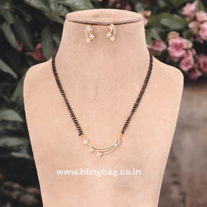 Golden Saete Mangalsutra Set