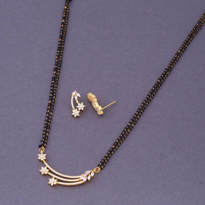 Golden Saete Mangalsutra Set