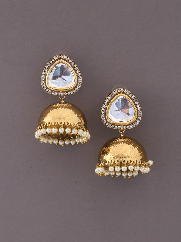Golden Samara Jhumkis