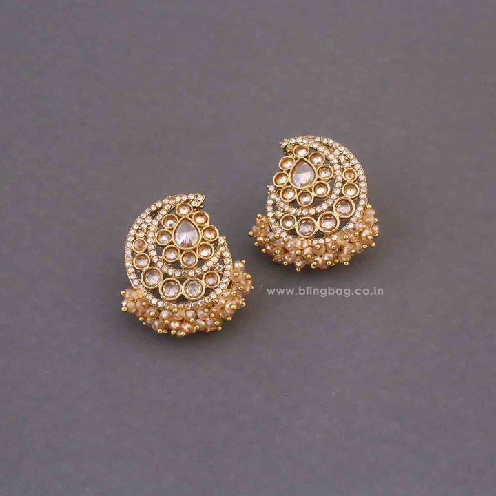 Golden Sarina Studs