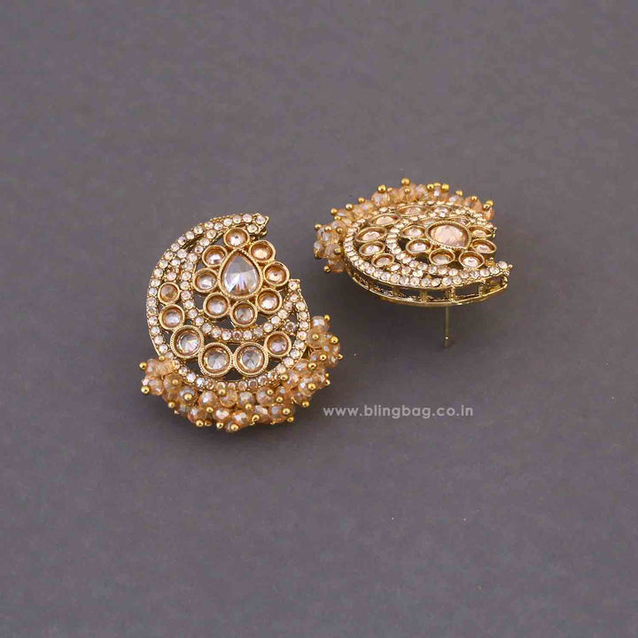 Golden Sarina Studs