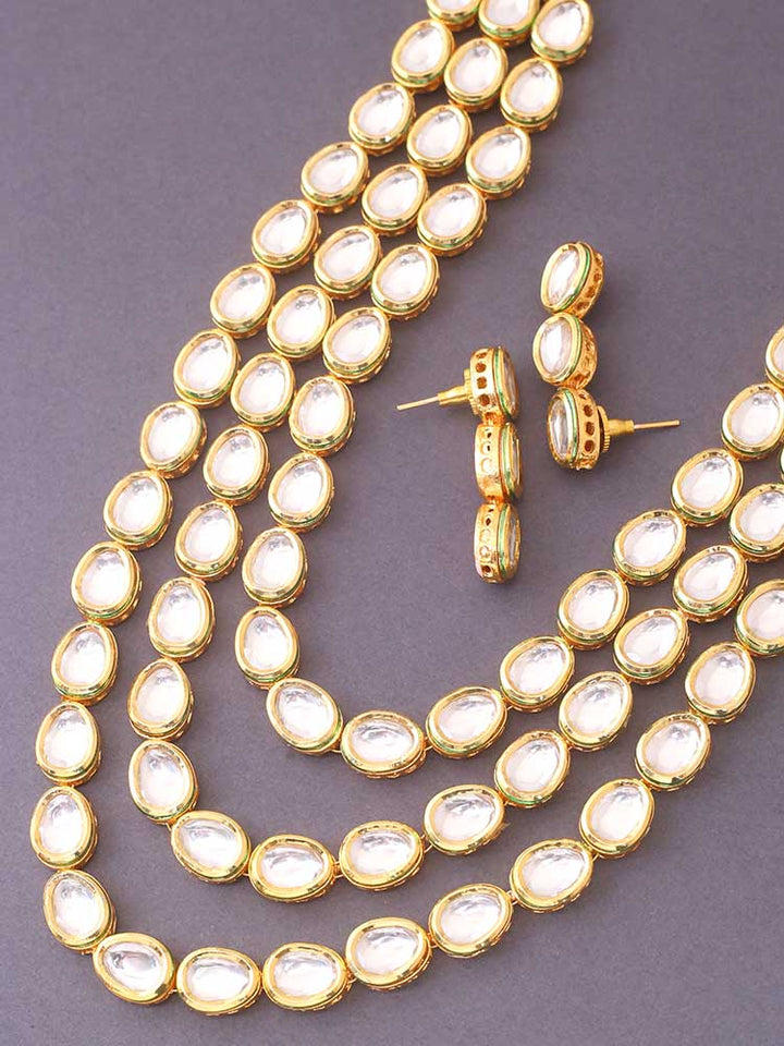 Golden Sarla Jewellery Set