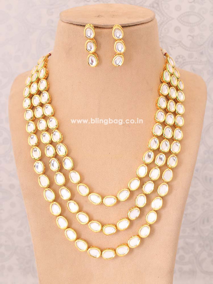 Golden Sarla Jewellery Set