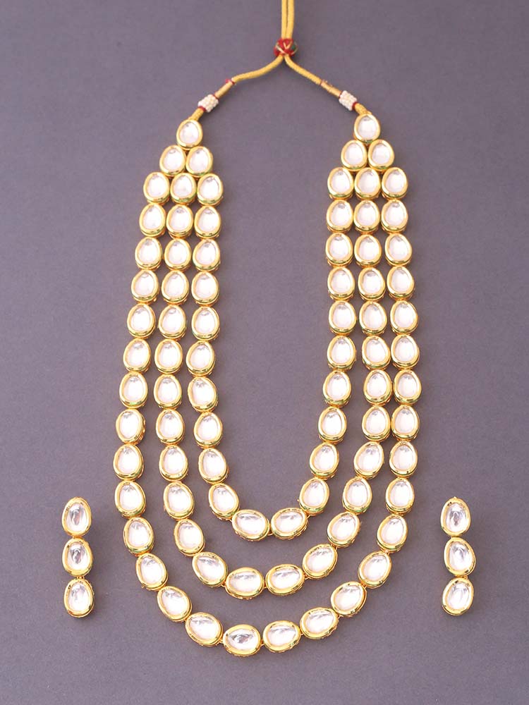 Golden Sarla Jewellery Set
