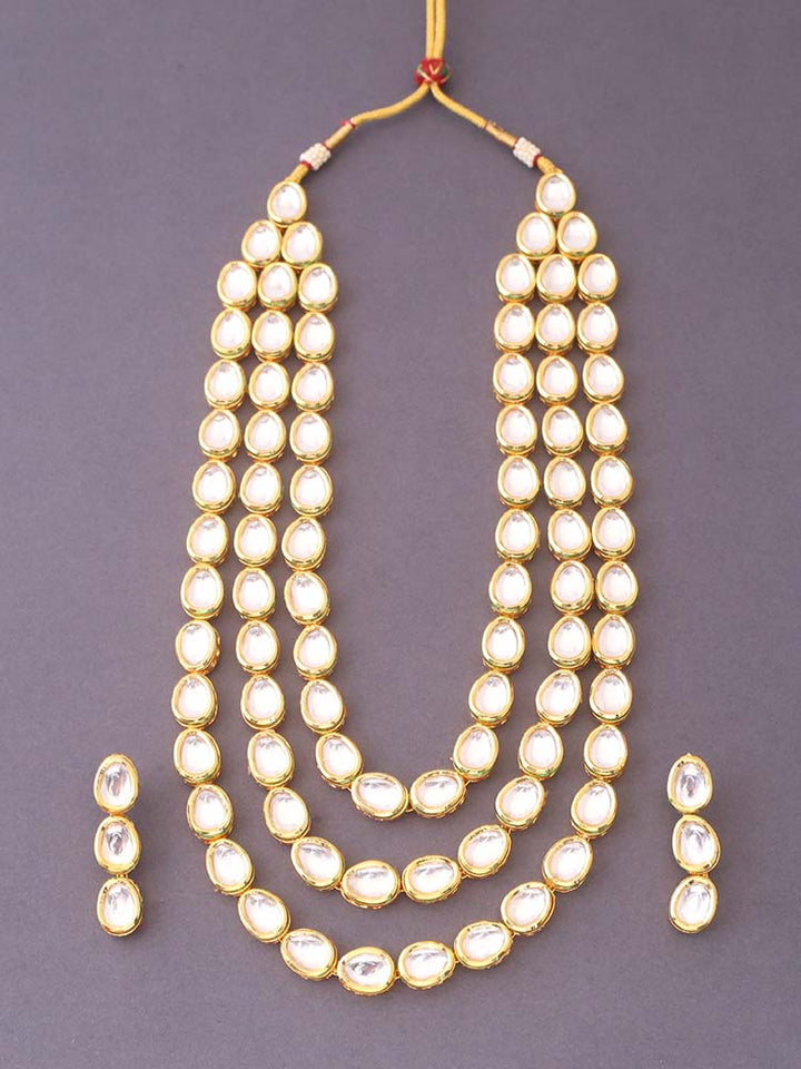 Golden Sarla Jewellery Set
