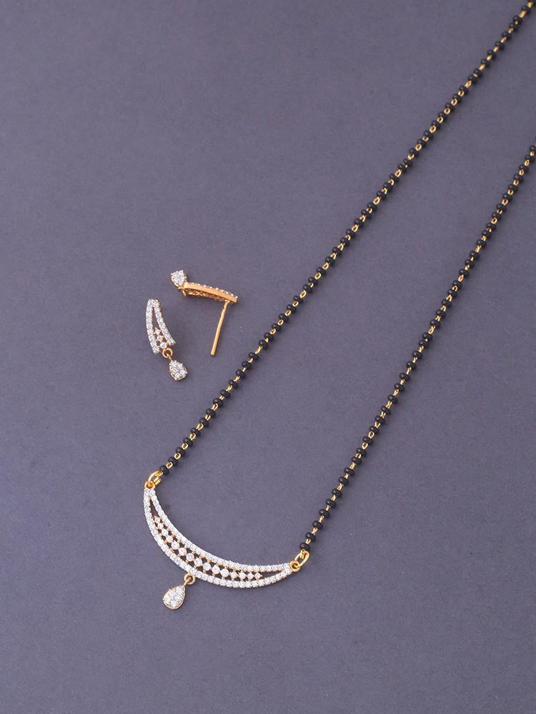 Golden Sasha Mangalsutra Set