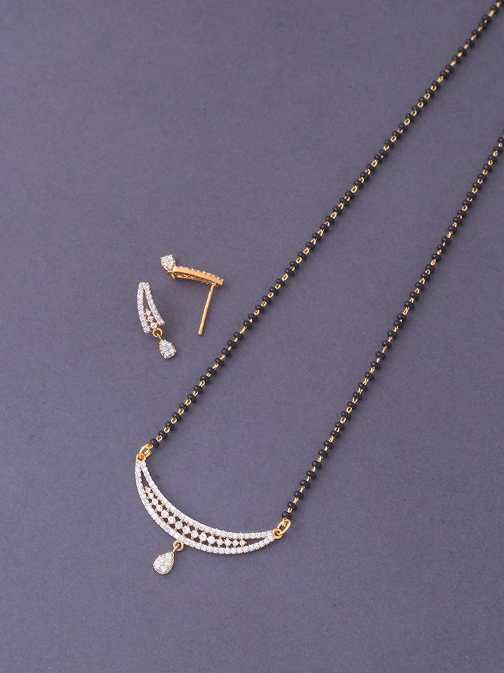 Golden Sasha Mangalsutra Set