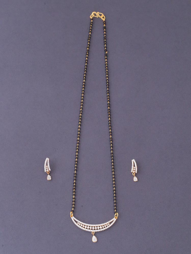 Golden Sasha Mangalsutra Set