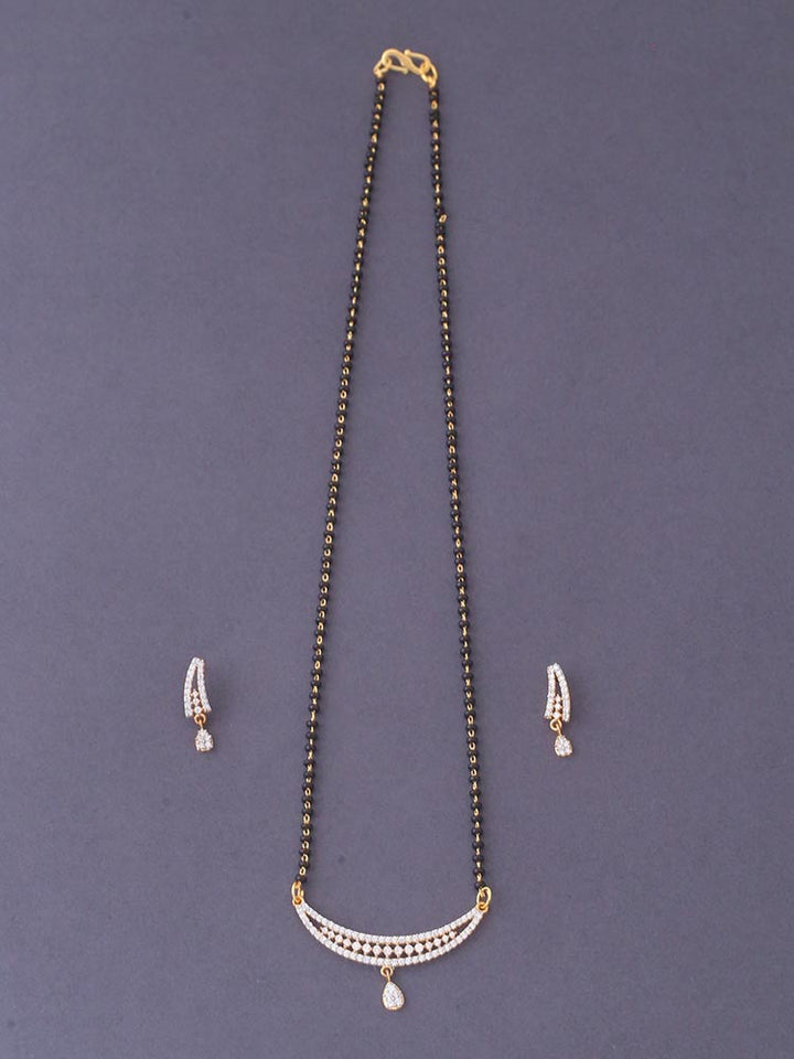 Golden Sasha Mangalsutra Set