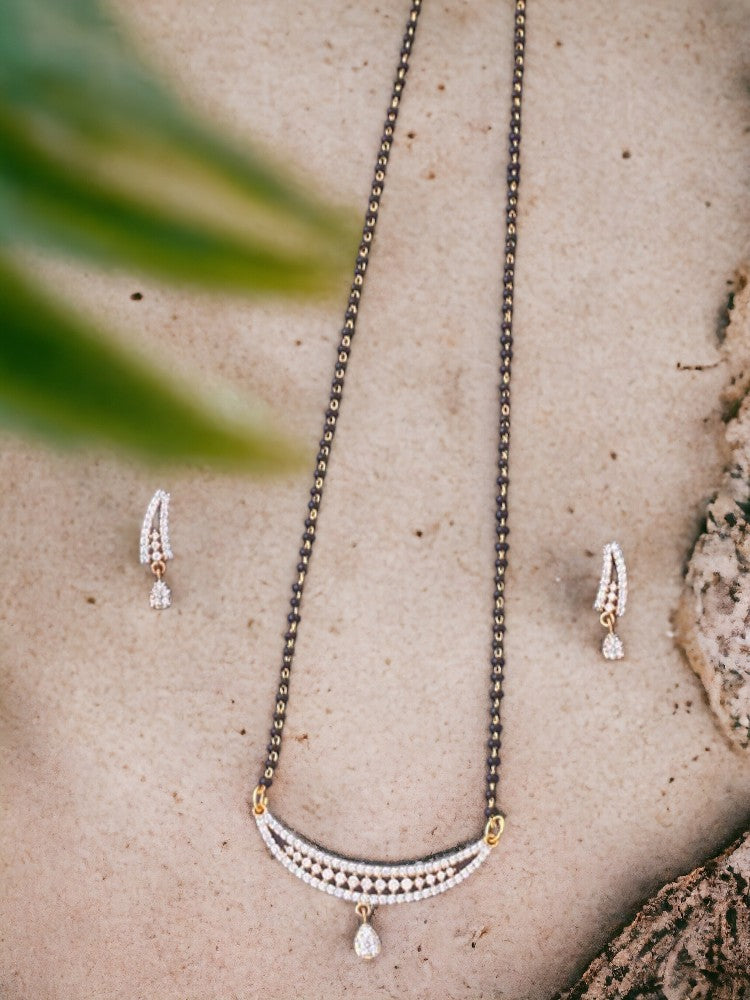 Golden Sasha Mangalsutra Set