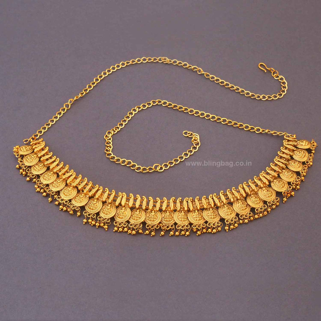 Golden Sati Temple Waist Belt