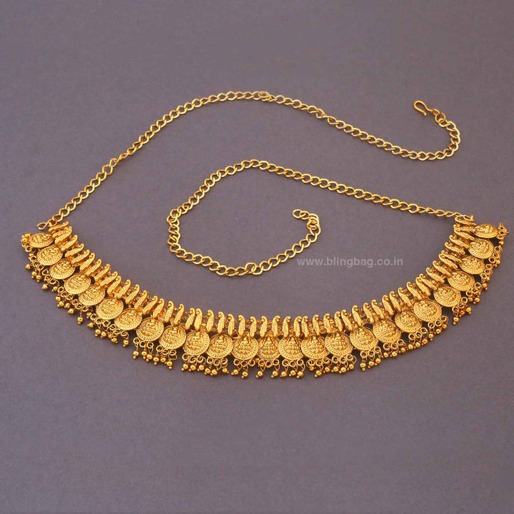 Golden Sati Temple Waist Belt