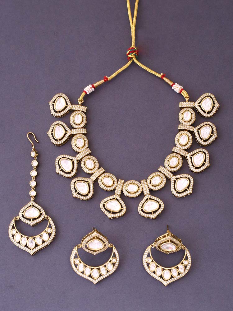Golden Scatt Victorian Jewellery Set