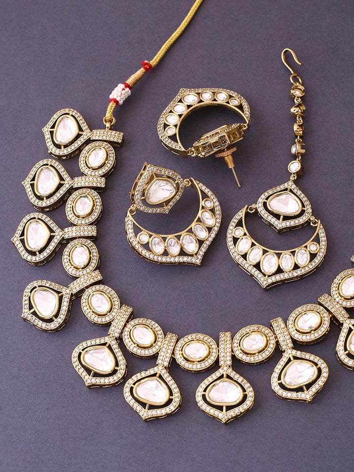 Golden Scatt Victorian Jewellery Set