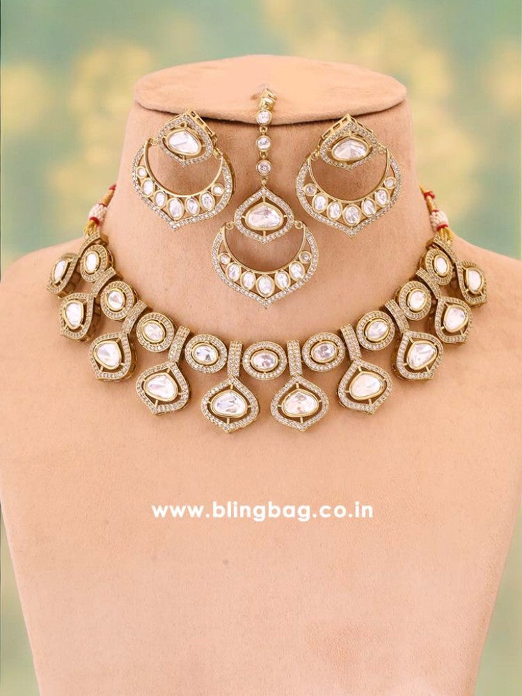 Golden Scatt Victorian Jewellery Set